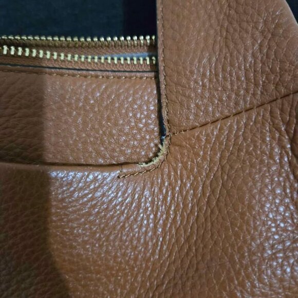 Vince Camuto Brown Leather Handbag - Picture 4 of 10